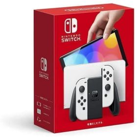 未使用品 ニンテンドースイッチ 有機ELモデル ホワイト Nintendo Switch Joy-Con (L) / (R) ゲーム機本体 White ■A8935