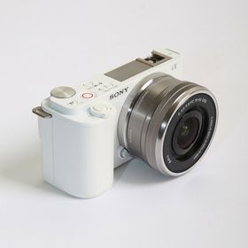 ソニー(SONY)の【中古】(ソニー) SONY ソニー VLOGCAM ZV-E10L W(コンパクトデジタルカメラ)