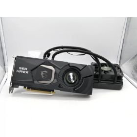 【中古】MSI GeForce RTX 2080 Ti SEA HAWK X RTX2080Ti/11GB(GDDR6)/PCI-E/簡易水冷モデル【秋葉2号】保証期間1週間
