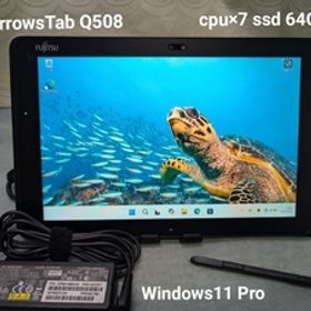 Fujitsu ARROWS Tab Q508/SE (CPU7 SSD 64GB / Windows11