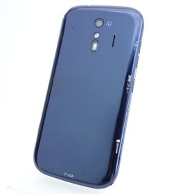 【SIMフリー】らくらくスマートフォン F-42A ネイビー 利用制限〇 docomo版