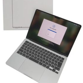 【Apple】アップル『MacBook Air / 13inch / M3 8コア/8コア / 8GB / 256GB / シルバー』MRXQ3J/A 2024 ノートパソコン 1週間保証【中古】