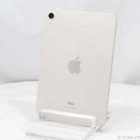 〔中古品〕 iPad mini 第6世代 64GB スターライト MK7P3J／A Wi-Fi【368】