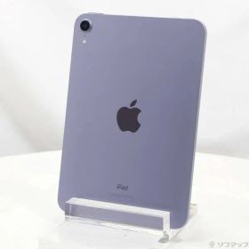 〔中古品〕 iPad mini 第6世代 256GB パープル MK7X3J／A Wi-Fi【196】