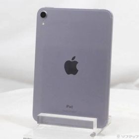〔中古品〕 iPad mini 第6世代 64GB パープル MK8E3J／A SIMフリー【269】