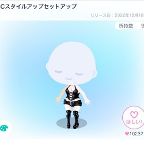 ⚠️最安値⚠️BCスタイルアップセットアップ | ピグパ(ピグパーティ)のアカウントデータ、RMTの販売・買取一覧