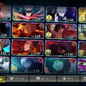 2周年東堂、虎杖、宿儺、など | ファンパレ(呪術廻戦ファントムパレード)のアカウントデータ、RMTの販売・買取一覧