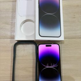 美品！iPhone 14 Pro max256GBディープパープル iFace付