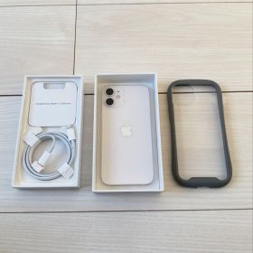 Apple iPhone12mini 128GB ホワイト 本体 ケース付き