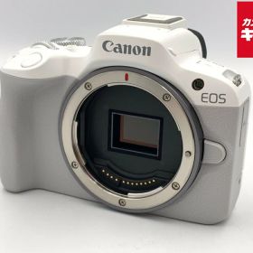 【中古】 【美品】 キヤノン EOS R50 ボディ ホワイト 【ミラーレス一眼】 【6ヶ月保証】