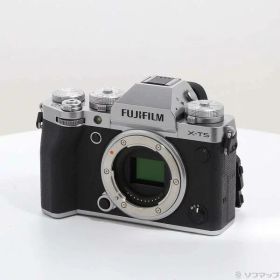 【中古】富士フイルム(FUJIFILM) X-T5 ボディ シルバー 【262-ud】