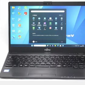 中古 フルHD 13.3インチ Fujitsu LIFEBOOK U938S Windows11 七世代Core i5-7300U 8GB 爆速256GB-SSD 無線 Office付き Win11【中古ノートパソコン 中古パソコン 中古PC】送料無料 あす楽対応 即日発送（Windows10も対応可能 Win10）