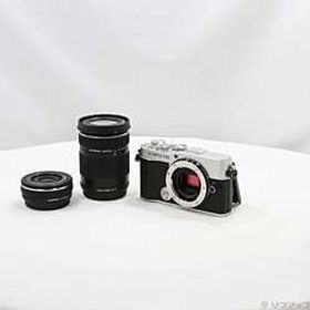 OLYMPUS PEN E-P7 EZダブルズームキット シルバー