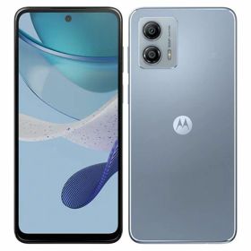 【中古】【安心保証】 moto g53y 5G[128GB/4GB] Y!mobile アークティックシルバー