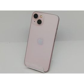 【中古】Apple 国内版 【SIMフリー】 iPhone 13 128GB ピンク MLNE3J/A【宇田川】保証期間１ヶ月【ランクC】