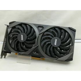 【中古】MSI GeForce RTX 3060 VENTUS 2X 12G OC V2 RTX3060(LHR)/12GB(GDDR6)【川崎】保証期間1週間