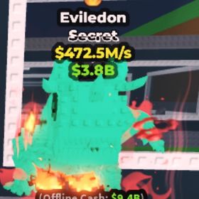 🔥破格🔥早いもの勝ち！【ブレインロットを盗む】レインボーエビルドン472m/s | ロブロックス(ROBLOX)のアカウントデータ、RMTの販売・買取一覧