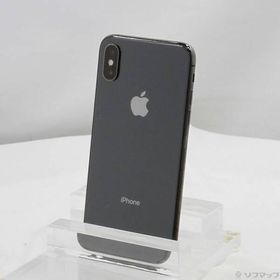 〔中古〕Apple(アップル) iPhoneXS 64GB スペースグレイ NTAW2J／A SIMフリー〔196-ud〕