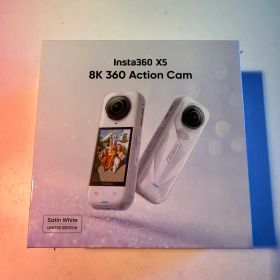 Insta360 X5 8Kアクションカメラ サテンホワイト限定モデル 新しい