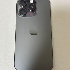 超美品 iPhone16 Pro 128GB ブラックチタニウム SIMフリー