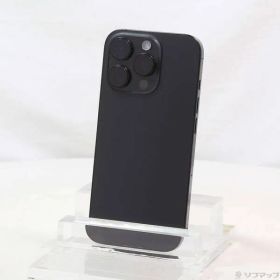 〔中古品〕 iPhone16 Pro 128GB ブラックチタニウム MYMV3J／A SIMフリー【349】
