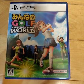 【PS5】 みんなのGOLF WORLD 早期購入特典未使用 パックマン