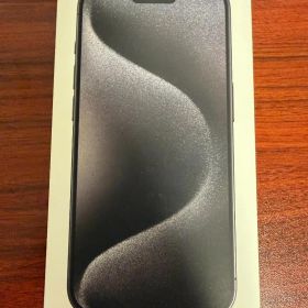 【新品未使用】iPhone 15 PRO 256GB ブラックチタニウム