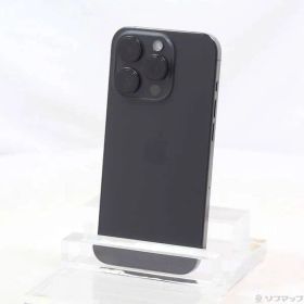 〔中古品〕 iPhone15 Pro 128GB ブラックチタニウム MTU73J／A SIMフリー【348】