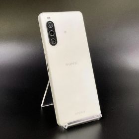 Sony Xperia 10 V 128GB ホワイト 楽天モバイル SIMフリー XQ-DC44 動作確認済【全額返金保証】【最速発送】