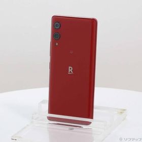 〔中古〕楽天 Rakuten Hand 5G 128GB クリムゾンレッド P780 楽天 SIMフリー〔262-ud〕