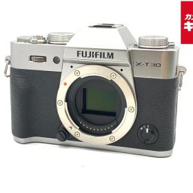 【中古】 【並品】 フジフイルム X-T30 ボディ シルバー 【ミラーレス一眼】 【6ヶ月保証】