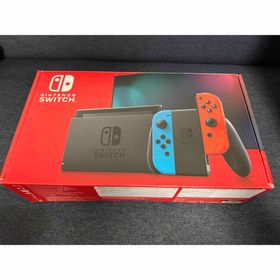 ニンテンドースイッチ(Nintendo Switch)のNintendo Switch JOY-CON(L) ネオンブルー/(R) ネオ(家庭用ゲーム機本体)