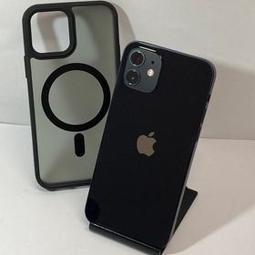 中古品☆iPhone 12 64GB SIMフリー ブラック電池87％ ◆全国送料無料◆4772