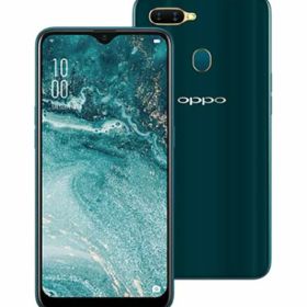 【中古】【安心保証】 OPPO AX7 CPH1903[64GB] 楽天モバイル ブルー