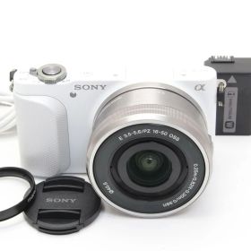 A (美品) SONY ソニー NEX-3N ホワイト PZ 16-50mm レンズキット 初期不良返品無料 11-77