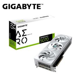 GIGABYTE｜ギガバイト GIGABYTE NVIDIA GeForce RTX 5070 搭載 クリエイター向け オーバークロック グラフィックボード GV-N5070AERO OC-12GD 返品種別B