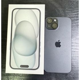 アイフォーン(iPhone)のiPhone 15 256GB ブラック［美品］ 初期化済み(スマートフォン本体)