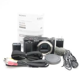 ■極上品■SONY ZV-E10 ボディ ブラック