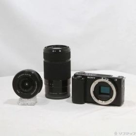 〔中古品〕 VLOGCAM ZV-E10Y ダブルズームレンズキット ブラック【198】
