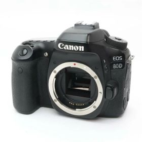 【中古】 《並品》 Canon EOS 80D ボディ 【後カバー液晶パネルペンタユニット外装ラバー部品交換/各部点検済】 [ デジタルカメラ ]
