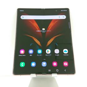 Galaxy Z Fold2 5G SCG05 au ミスティックブロンズ 送料無料 本体 n07187 【中古】
