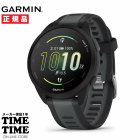【11日26時まで最大2,000円OFFクーポン！ポイント最大47倍】GARMIN ガーミン Forerunner 165 フォアランナー165 Black Gray スマートウォッチ ランニング Suica対応 010-02863-80 【安心のメーカー1年保証】