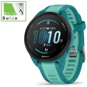 GARMIN 【Suica対応】 Forerunner 165 Music（フォアランナー 165 ミュージック）ランニングGPSスマートウォッチ Turquoise 010-02863-92