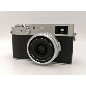 【中古】FujiFilm X100V シルバー【新宿2】保証期間1ヶ月【ランクB】