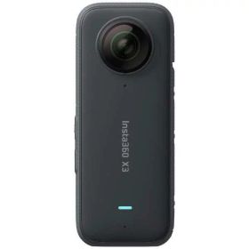 Insta360 CINSAAQ/B プレビュースクリーン搭載 手ブレ補正対応 360度アクションカメラ