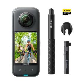 Insta360 X3 ｜ 新型1/2インチ48MPセンサー IPX8防水 5.7K360度動画 72MP360度写真 手ブレ補正 アクティブHDR 4K一人称視点 60fps自撮り 360度水平維持 AI編集 音声制