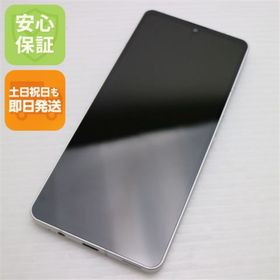 シャープ(SHARP)の新品同様 SH-54B AQUOS sense6 シルバー M888(スマートフォン本体)