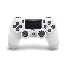 【純正品】ワイヤレスコントローラー (DUALSHOCK 4) グレイシャー・ホワイト (CUH-ZCT2J13)