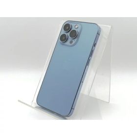 【中古】Apple docomo 【SIMフリー】 iPhone 13 Pro 128GB シエラブルー MLUK3J/A【秋葉5号】保証期間1ヶ月【ランクC】