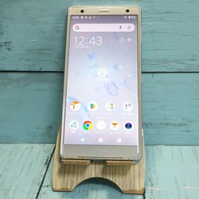 au SOV37 SONY Xperia XZ2 64GB リキッドシルバー ホワイト 806